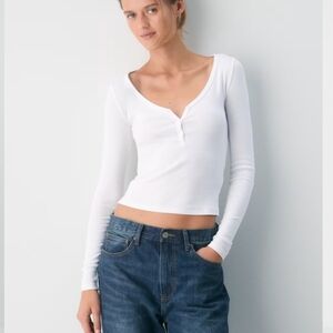 TNA HomeStretch Rib Henley Longsleeve